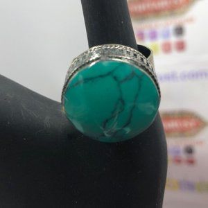 Afghan Stone Ring, Handmade Kuchi Ring, Statement Ring, Gift For Her